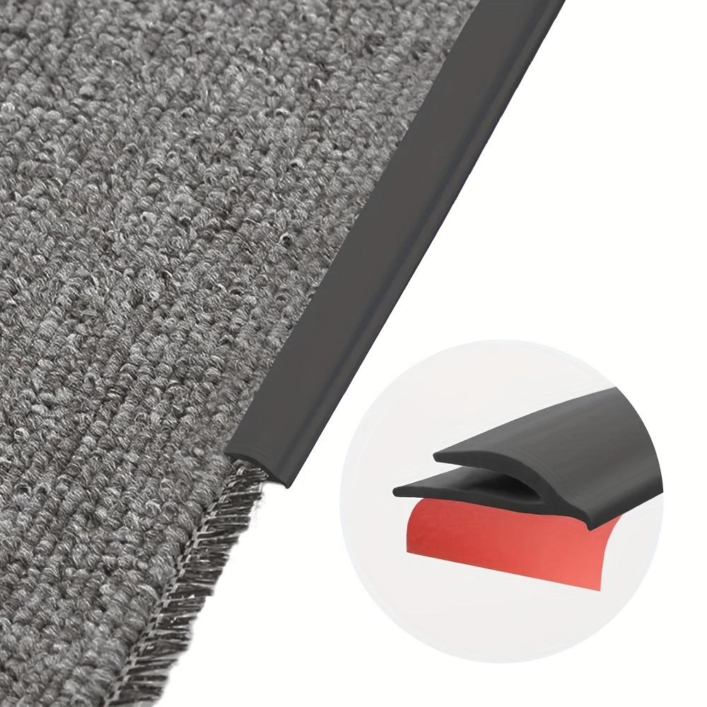 1PC 118.11in Indoor Flooring Transition Carpet Edge Strip Multi-surface Compatibility Seamless Flooring Transition Traction Enha