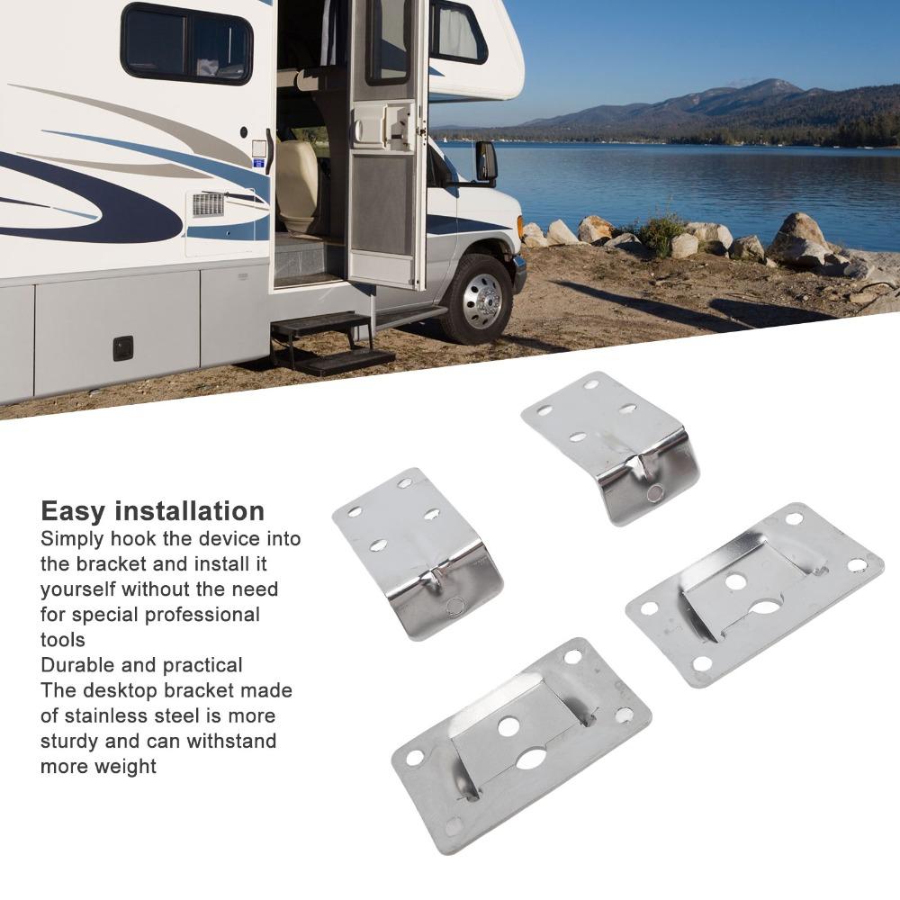 1 Pair Desktop Mount Removable Table Bracket Tabletop Brackets  Yacht Application
