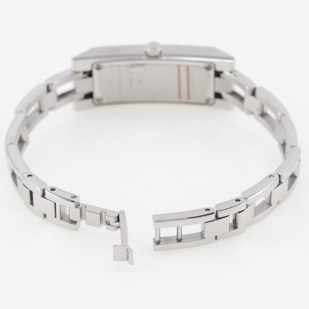 GUCCI Watches 110 blackDial Stainless Steel Quartz Analog display Women Used