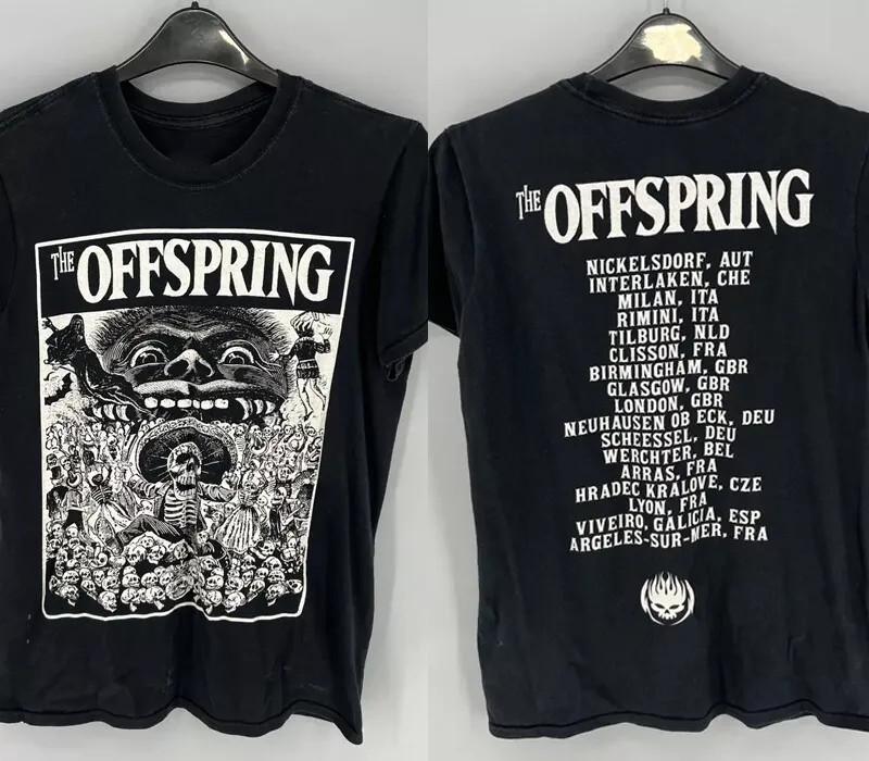 2000 Tour The Offspring Conspiracy of One Band black T shirt 2 side Unisex T-Shirt XXXXL