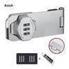 Anti-Theft Cabinet Password Locks Zinc Alloy Window Stoppers New Combination Coded Lock  Door