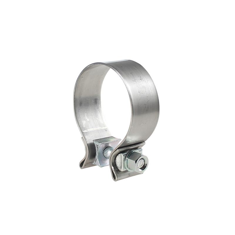 2"/2.5"/3"/4" Butt Joint Narrow Band Exhaust Clamp Stainless Steel Car Modified Muffler Band Clamp