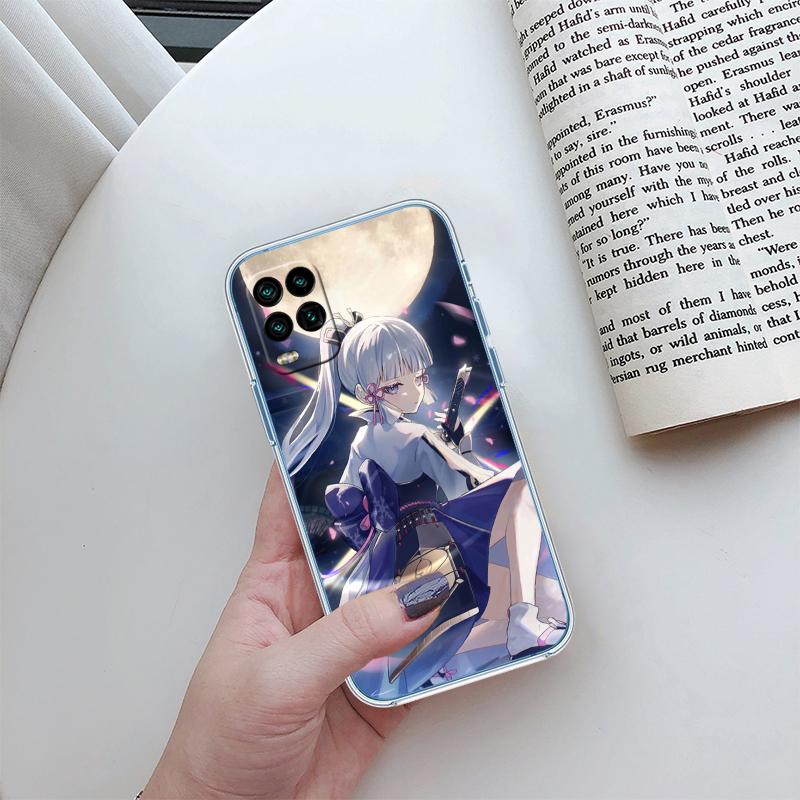 RA14 Genshin Impact Transparent Phone Case for Samsung Galaxy A04 A04S A14 A23 A34 A54 M23 M33 M52 M53