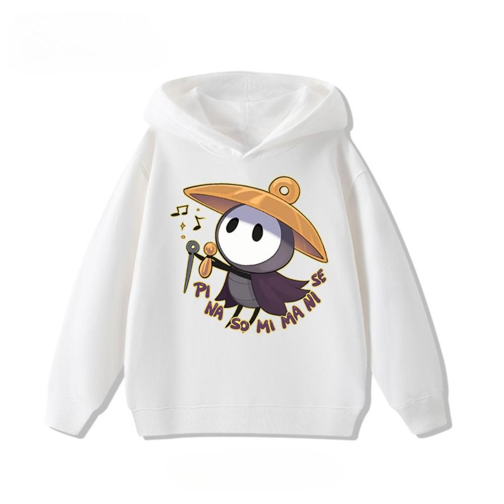 Hollow Knight Themed Children's Hoodies, Boys' and Girls' Clothing, Cute and Warm Children's Hoodies for Autumn and Winter.