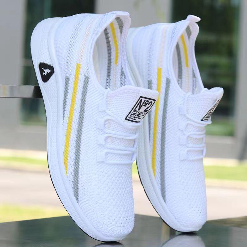 

Summer mesh breathable casual shoes elastic soft sole single net sports shoes hollow travel shoes 39