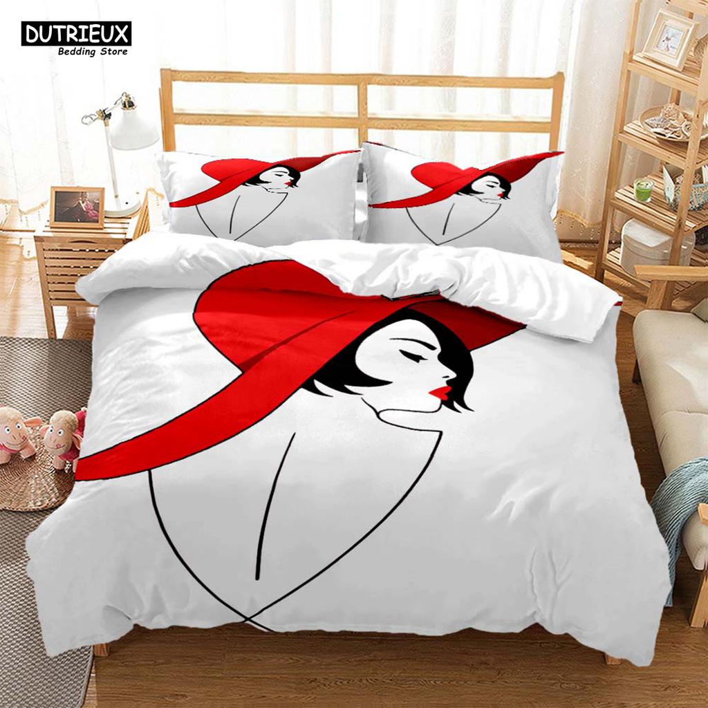 Elegant And Minimalist Women Bedding Set Soft And Comfortable Complete Size Customizable Comforter Bedding Sets