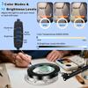 72 LED 8x / 10x Remote Control Magnifier USB Three-color LED Magnifier, Suitable for Electric Iron Repair/desk Lamp/skin Care