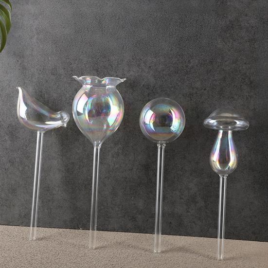 Flower Waterer High Borosilicate Glass Automatic Plant Watering Globes for Indoor Potted Plants Balcony Garden Orchids