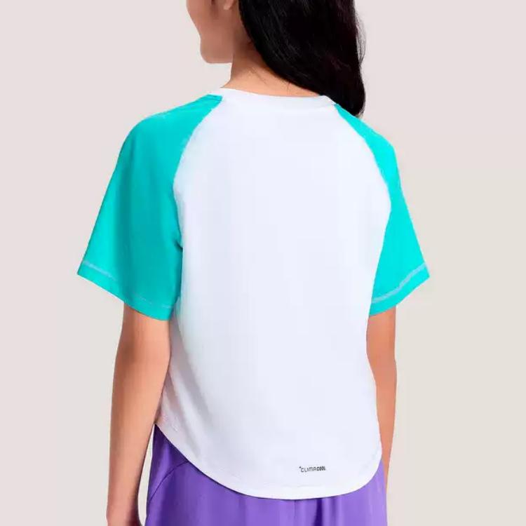 Adidas Kids T Shirts Crew Neck Moderate KG7852