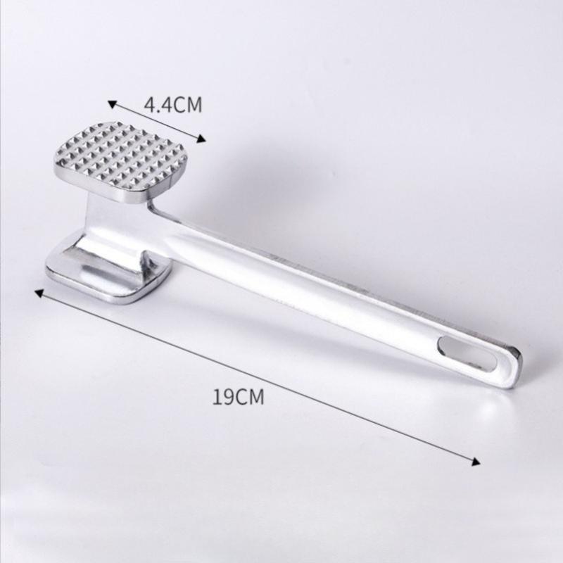 Meat tenderizing hammer tool for pounding beef, chicken, and pork | Aluminum alloy kitchen meat mallet tool