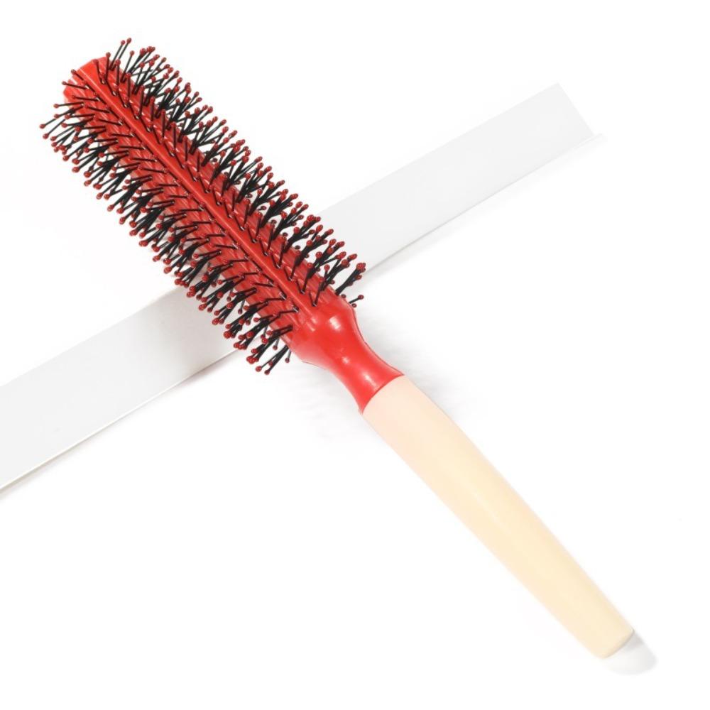 Anti-static Curly Hair Brushes Handle Hair Roller Comb Hair Accessories Rolling Curly Comb Salon