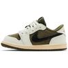 Travis Scott x Air Jordan 1 Low OG SP Medium Olive (TD)DO5441-200 5C-10C