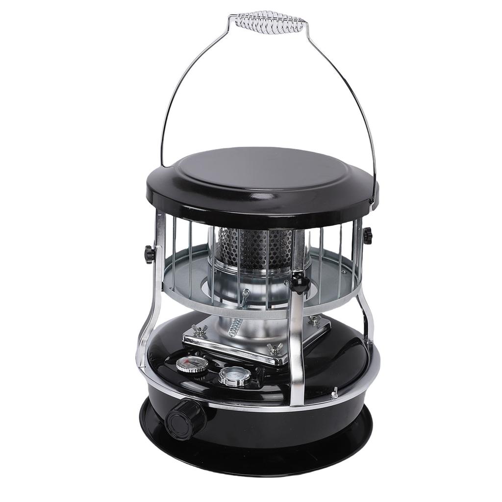 Przenośny grzejnik naftowy 2600W 9000BTU 4.6L Wysokość   Zewnętrzny Wewnętrzny Grzejnik Przestrzenny na Naftę do Kempingu Namiotu Wędkarstwa Podlodowego Sytuacji Awaryjnych