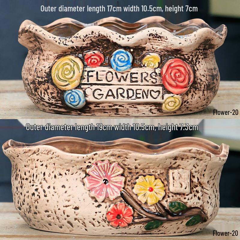 Large Ceramic Succulent Planter