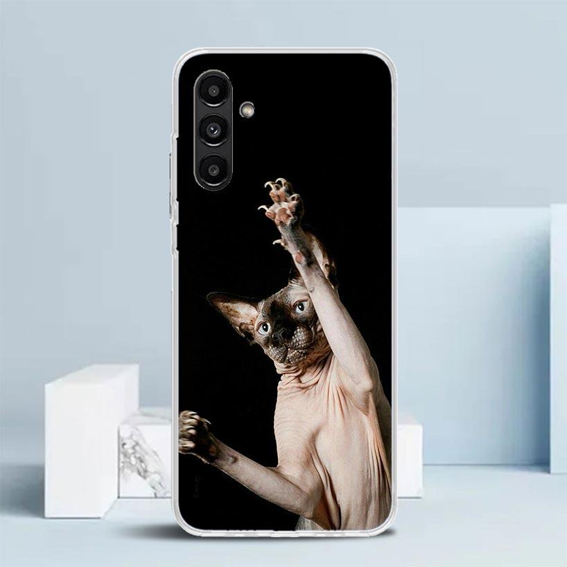 Lavaza Sphynx Sphinx Cat Phone Case For Samsung Galaxy A17 A37 A57 A16 A15 A14 A13 A56 A55 A54 A53 A36 A35 A34 A33 A26 A25 A24 A