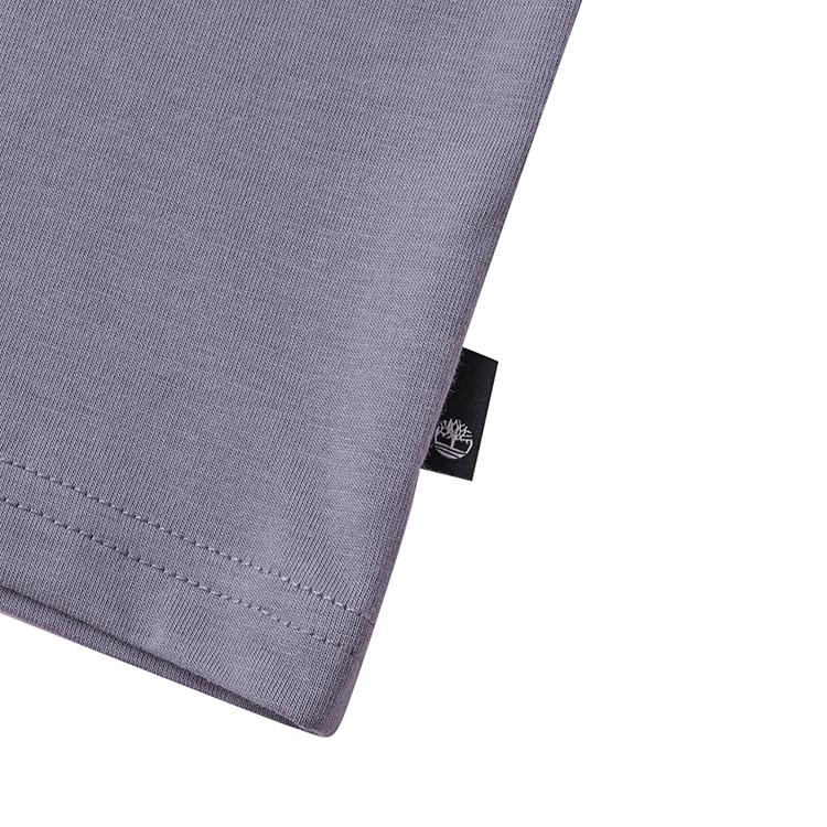 Timberland Outdoor Casual Breathable Round Neck Drop Shoulder Short Sleeve T-Shirt Men T-Shirts Lavender Light-Purple A6AH3EOM
