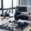 Digital   Twee   Replacement Smart   Met  with   Display for SMD Components Diodes and Continuity Testing