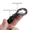 Leather Car Keychain Pendant Key Ring Chain Hanging Men Women Gift Universal Durable Metal Ring Creative Keychain Car Styling