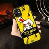 Anime B-Bloody Bunny For IPhone 16 15 14 Plus 13 12 11 Pro Max X XS MAX Translucent Matte Shockproof Cover