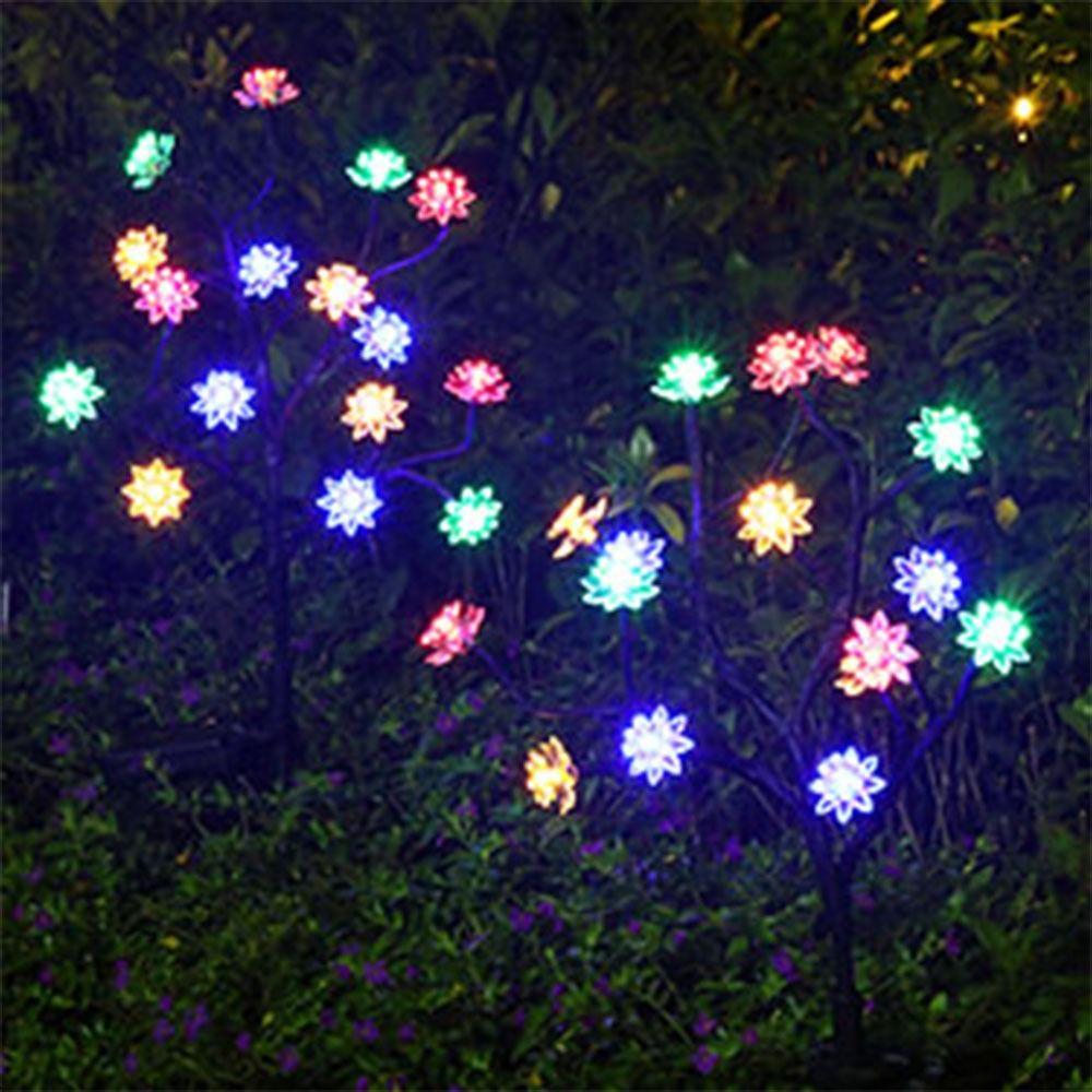 Double Layer Design LED String Lights Waterproof Solar Lights Garden Decoration
