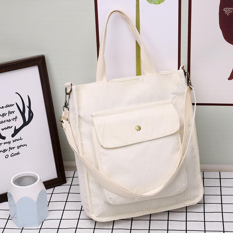 Simple Versatile Literary Large-capacity Shoulder Crossbody Bag