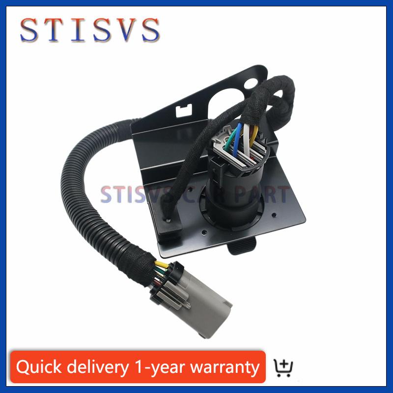 Car Trailer Tow Wiring Harness Plug with Connector & Mounting Bracket For Ford F250 F350 Super Duty Pickup YC3Z-13A576-CA