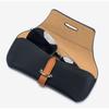 Pu Glasses Storage Bag Ins Sunglasses Pouch Fashion PU Leather Glasses Bag  Outdoor