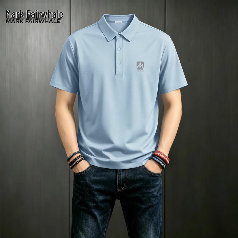 Mark Fairwhale Men s Ice Silk Cooling Polo Shirt M
