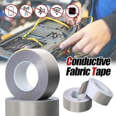 20/50 Meter Anti-Radiation Electromagnetic Shielding Tape Self-Adhesive Anti-RFID Shielding Cloth Double-side Conductive Tape