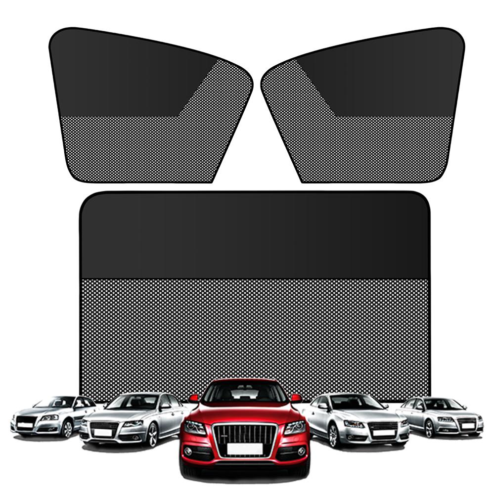 Magnetic Car Window Shades Light Blocking Side Window Sun Shades Universal Summer Protective Window Shade for Car Window