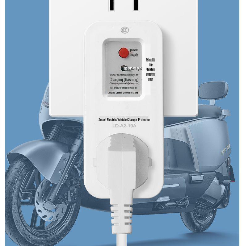 Electric Vehicle Charging Power-off Protector Timer Extension Cord