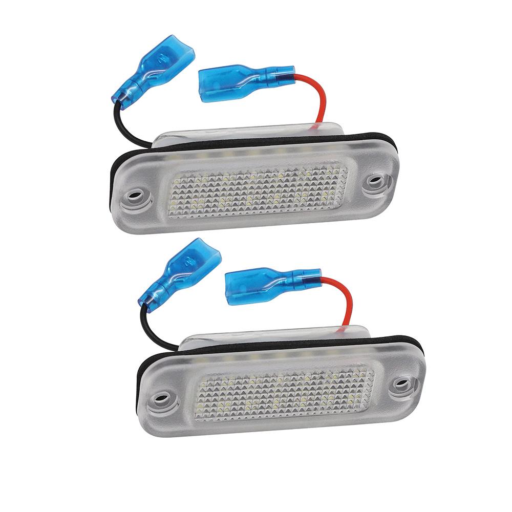 Pour Mercedes Benz Classe G 1ère Génération W463 2013-2018 et Classe G 2ème Génération W463A 2019 Éclairage de Plaque d'Immatriculation LED Sans Erreur