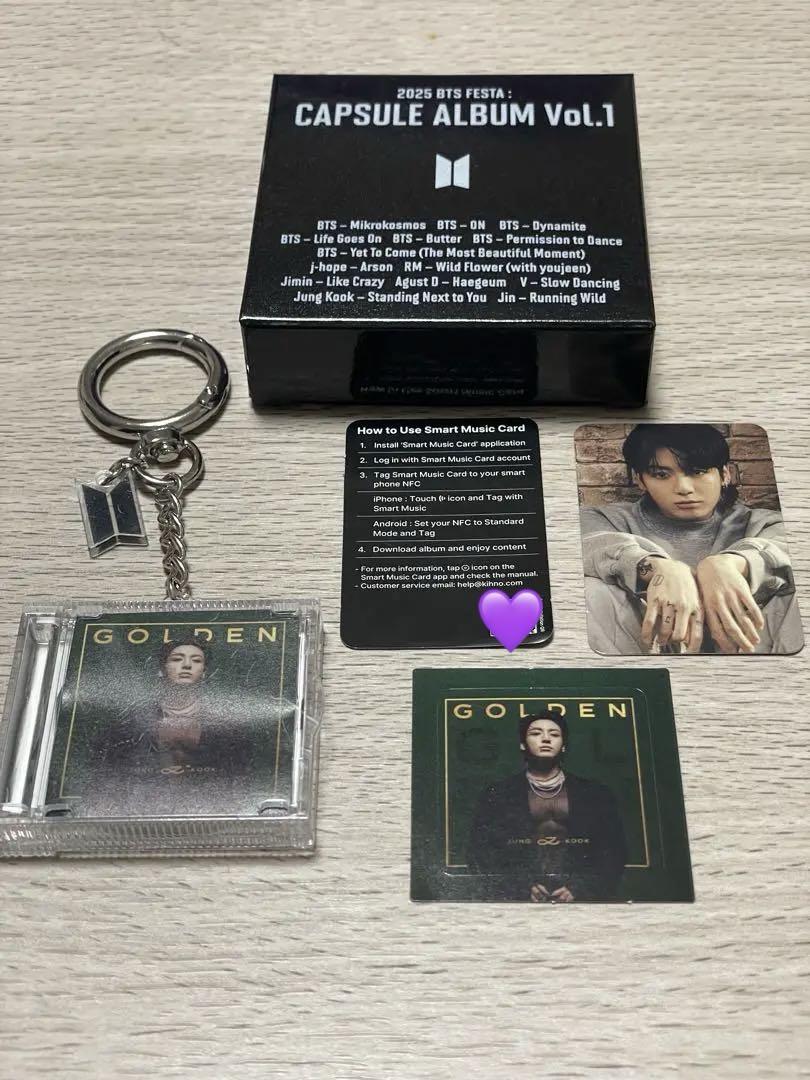 

[USED] BTS FESTA:CAPSULE ALBUM Vol.1 GOLDEN