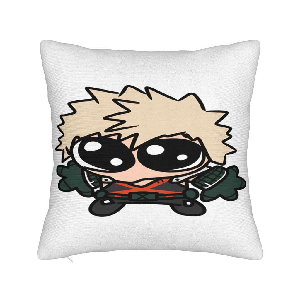 Anime K-Katsuki B-Bakugo Pillow Case Comfy Pillow Cover For Living Room Chair Cute Funny Pillowcases