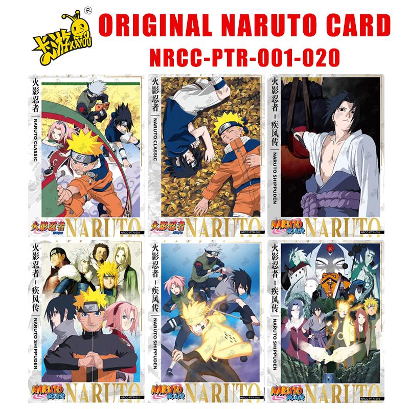 KAYOU Genuine Naruto MR UR SP SSR SR R PTR Cards Ninja Age N Edition Anime Itachi Sasuke Kakashi Complete Set Collection Card