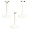 East Leaf Doll Figure Display Set of Figure Approximately 25cm Stands, Bases, Stands, 3, White, Height
