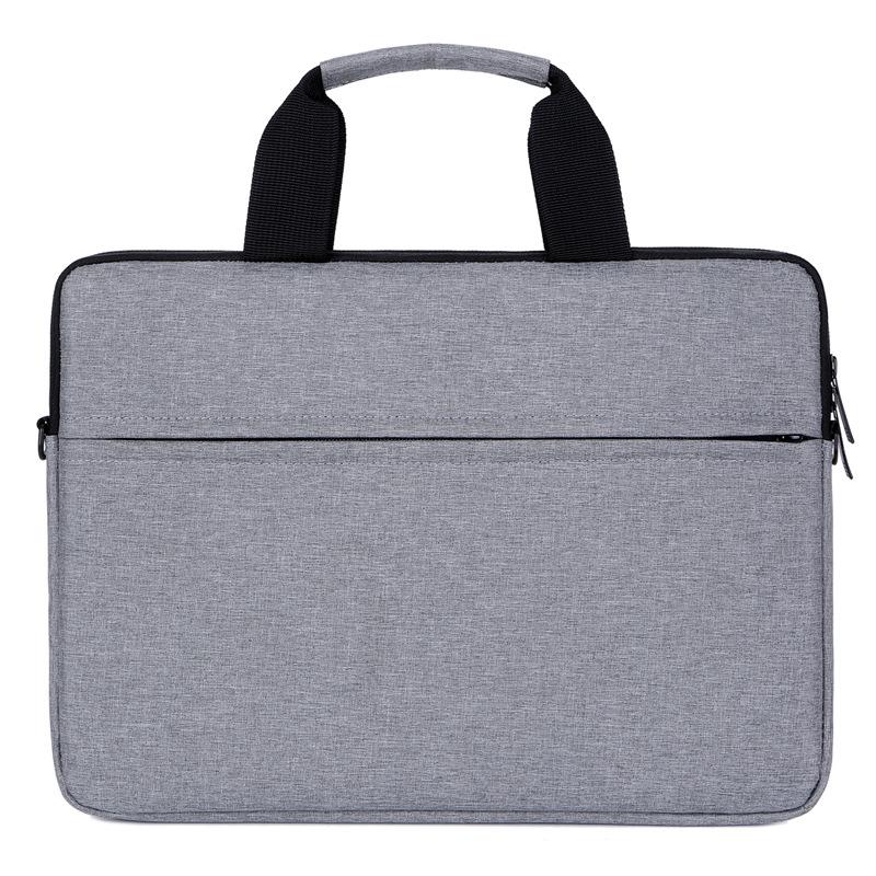 Fashionable Solid Color Laptop and iPad Handbag for Business Meetings