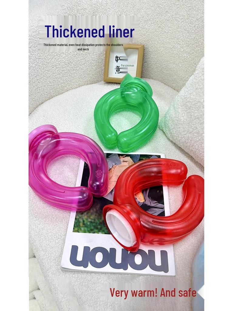 U-Shaped Hot/Cold Compress Pillow for Neck and Shoulder