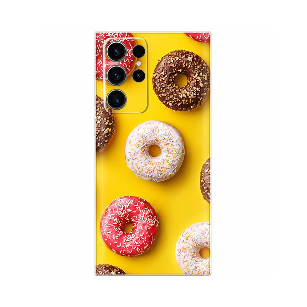 For Samsung S23 Ultra Funda Cute Cartoon Slim Clear Soft TPU Back Phone Cover For Samsung Galaxy S23 Plus S23 S 23 Bumper Cases
