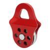 Winch Towing Pulley Snatch Block Towing Pulley 4T Load Bearing Capacity Heavy Duty Winch Pulley Red for Truck Tractor ATV UTV