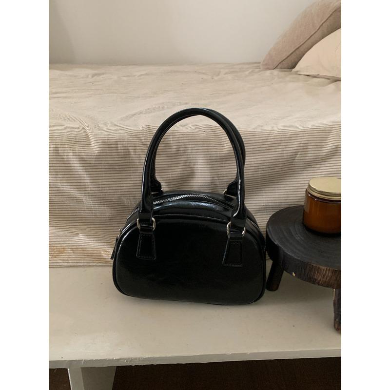 Small Pocket Bag Women's Delicate Cross-over Bowling Bag Boston Pillow Bag