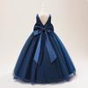 Christmas Dress Tulle Flower Girls Dress for Wedding Party Child Princess Pageant Long Gown Kids Dresses for Girls Formal Evening Clothes