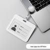 Retractable Badge Lanyard for Hospital ID Cards