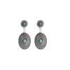 European and American retro bohemian ethnic style earrings, design sense, personality, niche design fringed earrings