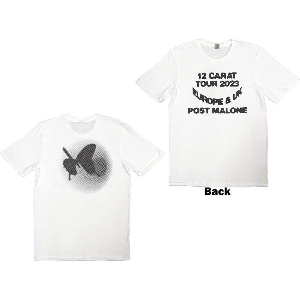 Post Malone Spotlight 2023 Tour T-Shirt White New XXL