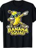 Top PickLocalBanana Squad Funny Dabbing Banana Foo Same Style for Men and Women 2026 Summer Short-sl