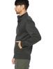 [Amazon Essentials] Men's Sweatshirt Zip-up Mock Neck Fleece Heathered Charcoal L