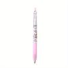 6pcs Kuromi Sanrio cartoon cat bag metal pen clip press pen cute girl heart press neutral pen signature pen HelloKitty 0.5mm black