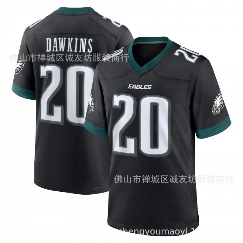 Mens Retro Football Jersey 20 Brian Dawkins Philadelphia Eagles All Season Sports Training Shirt