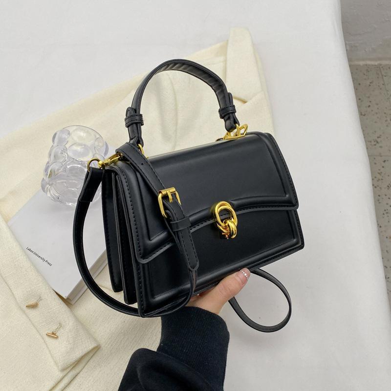 French niche fashion foreign style portable small square bag Internet celebrity 2025 new spring women shoulder crossbody armpit bag